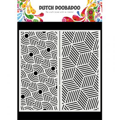 Dutch DooBaDoo Mask Art Schablone - Slimline 1